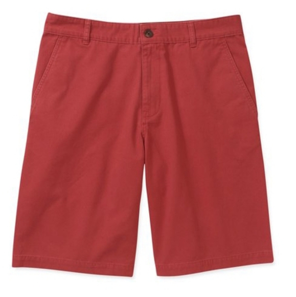 Faded Glory Flat Front Red Nantucket 40 - Picture 1 of 2
